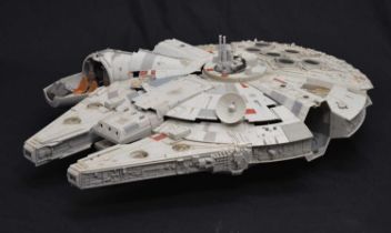 Star Wars - Large 'Millennium Falcon' playset and a large quantity of action figures