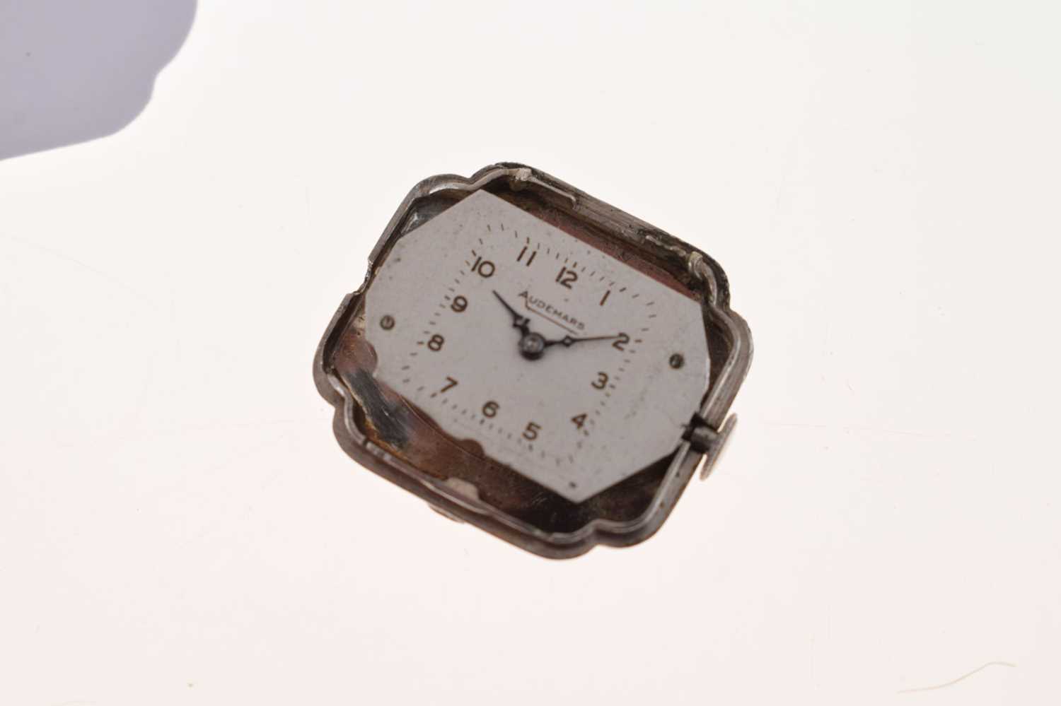 Audemars (Piguet) - Lady’s platinum cased watch head - Image 6 of 7