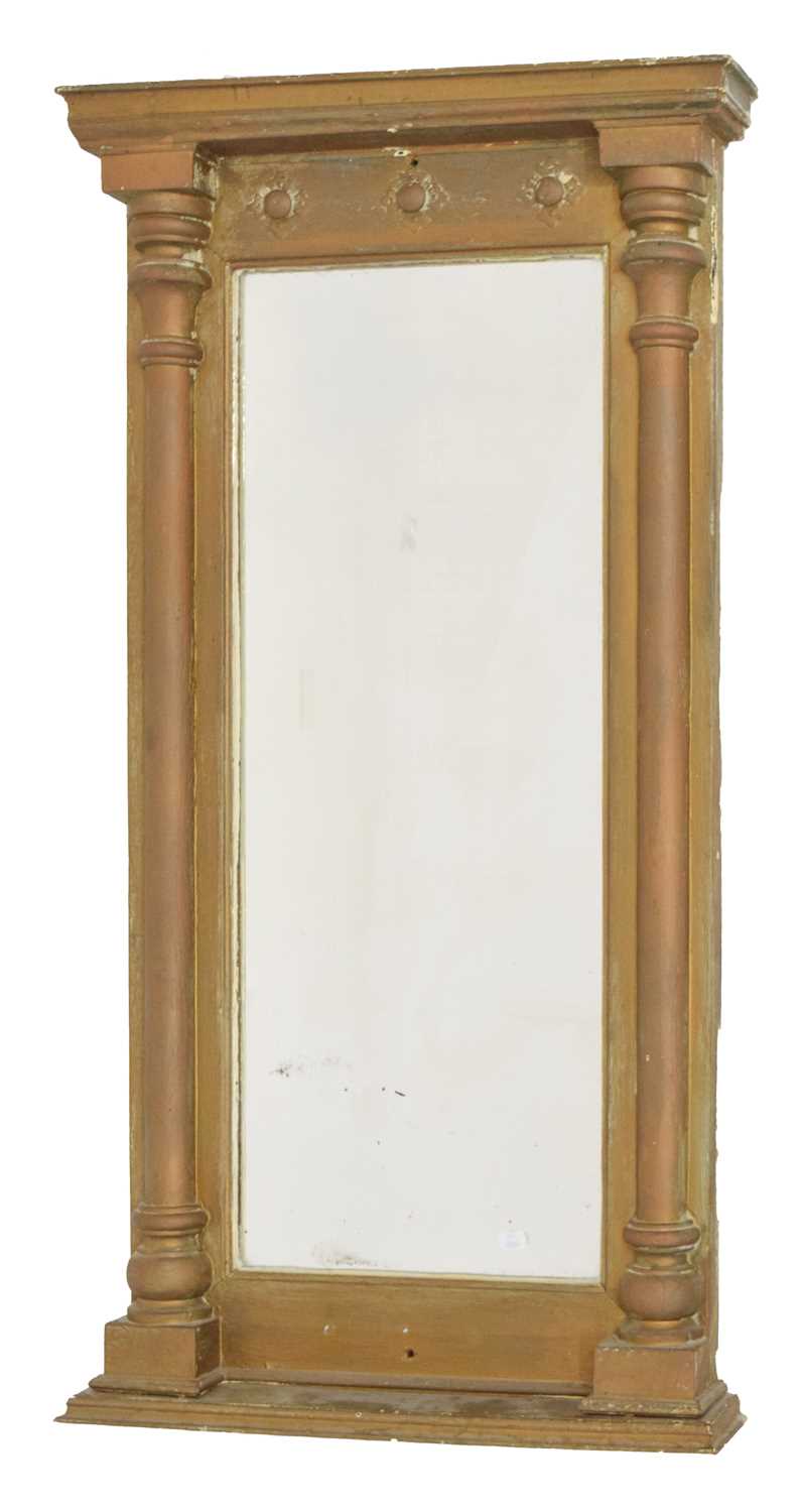 Giltwood pier mirror