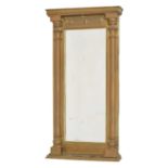 Giltwood pier mirror