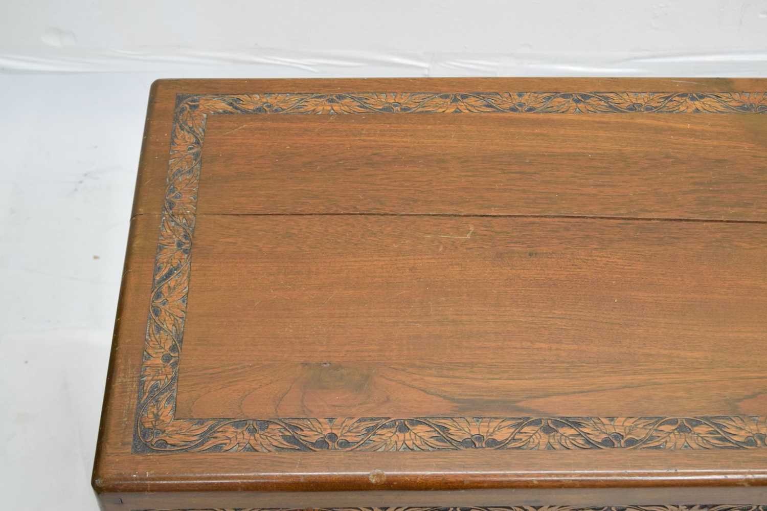 20th century Chinese camphor wood trunk - Image 3 of 10