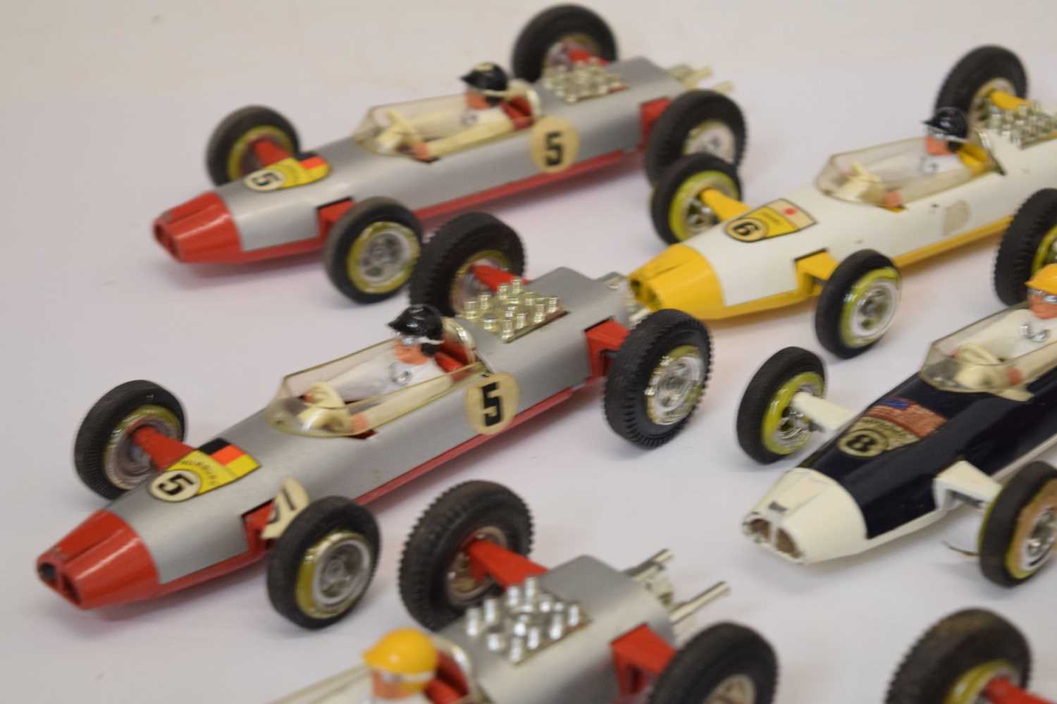 Group of eight Triang diecast model racing cars and others - Image 6 of 10