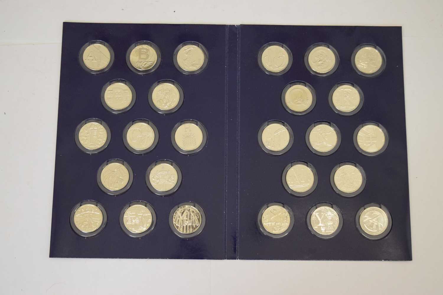 Royal Mint complete set of A-Z of Great Britain 10p coins, 2018 - Image 2 of 8