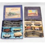 Hornby - Two boxed 'O' gauge railway trainsets