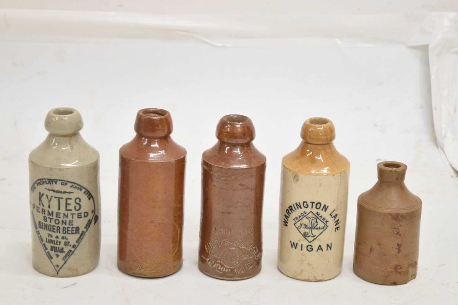 Collection of stoneware jugs, flagons, bottles, etc. - Image 6 of 15