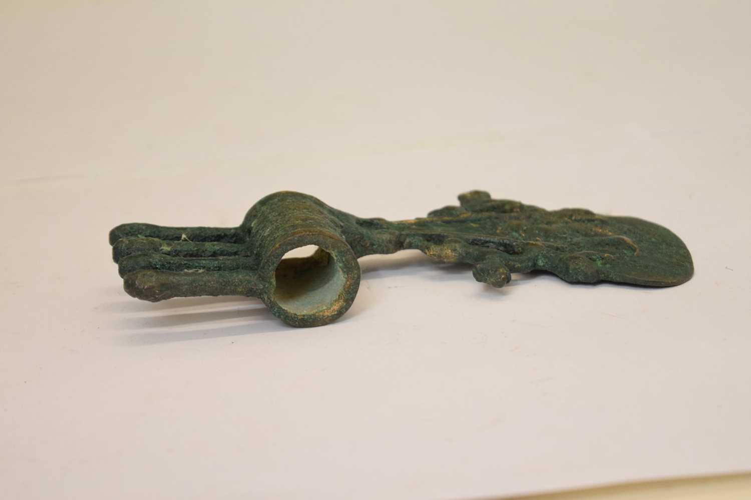 Antique type bronze axe head - Image 7 of 7