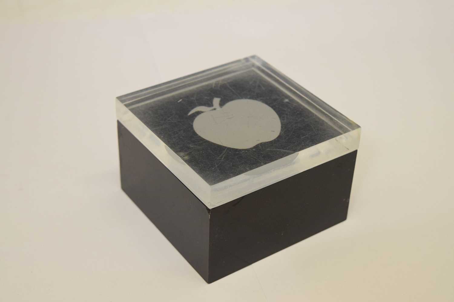 Apple Records promotional lucite box - Image 2 of 5