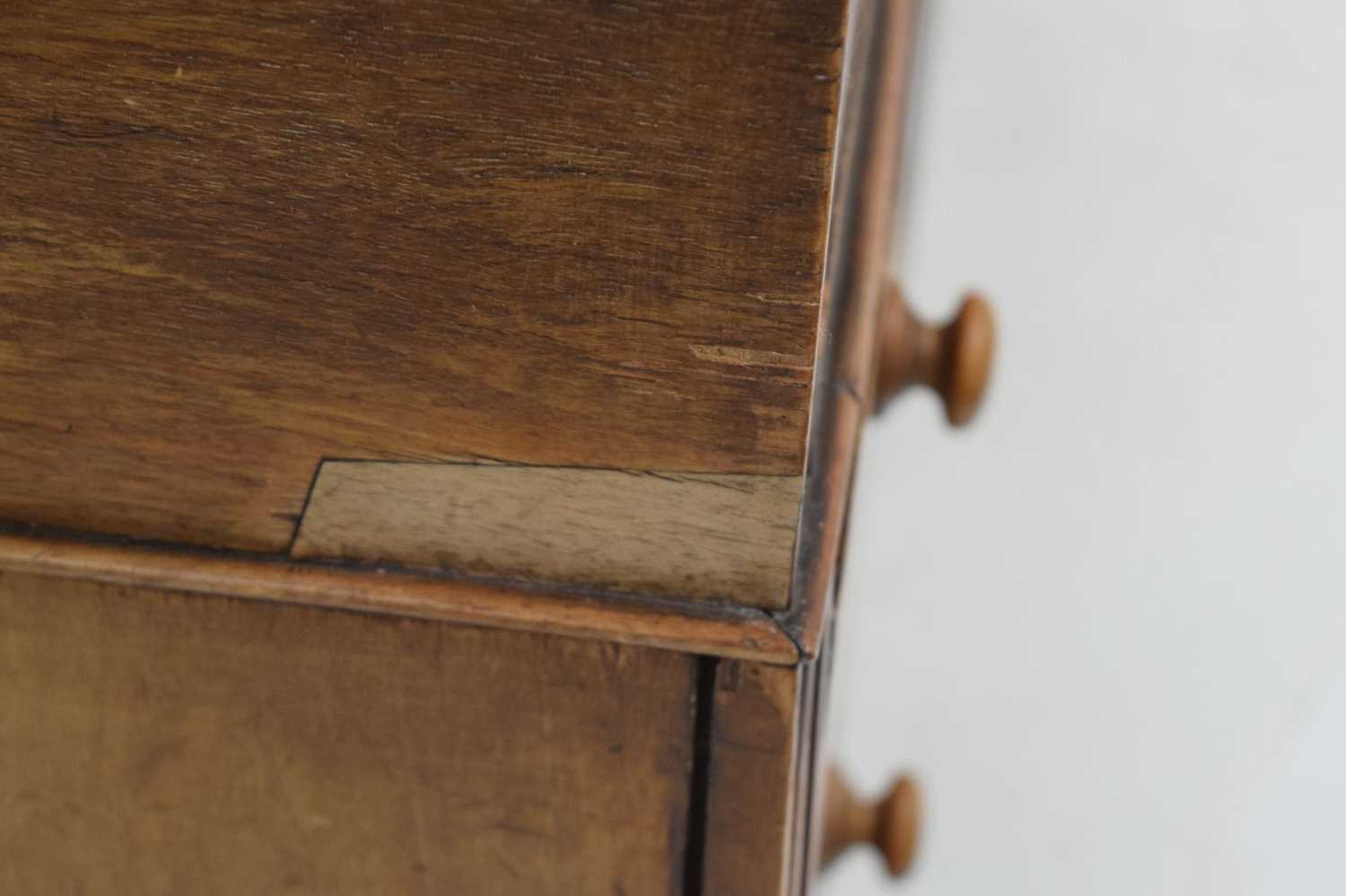 Late Victorian/Edwardian mahogany twin pedestal desk - Image 11 of 12