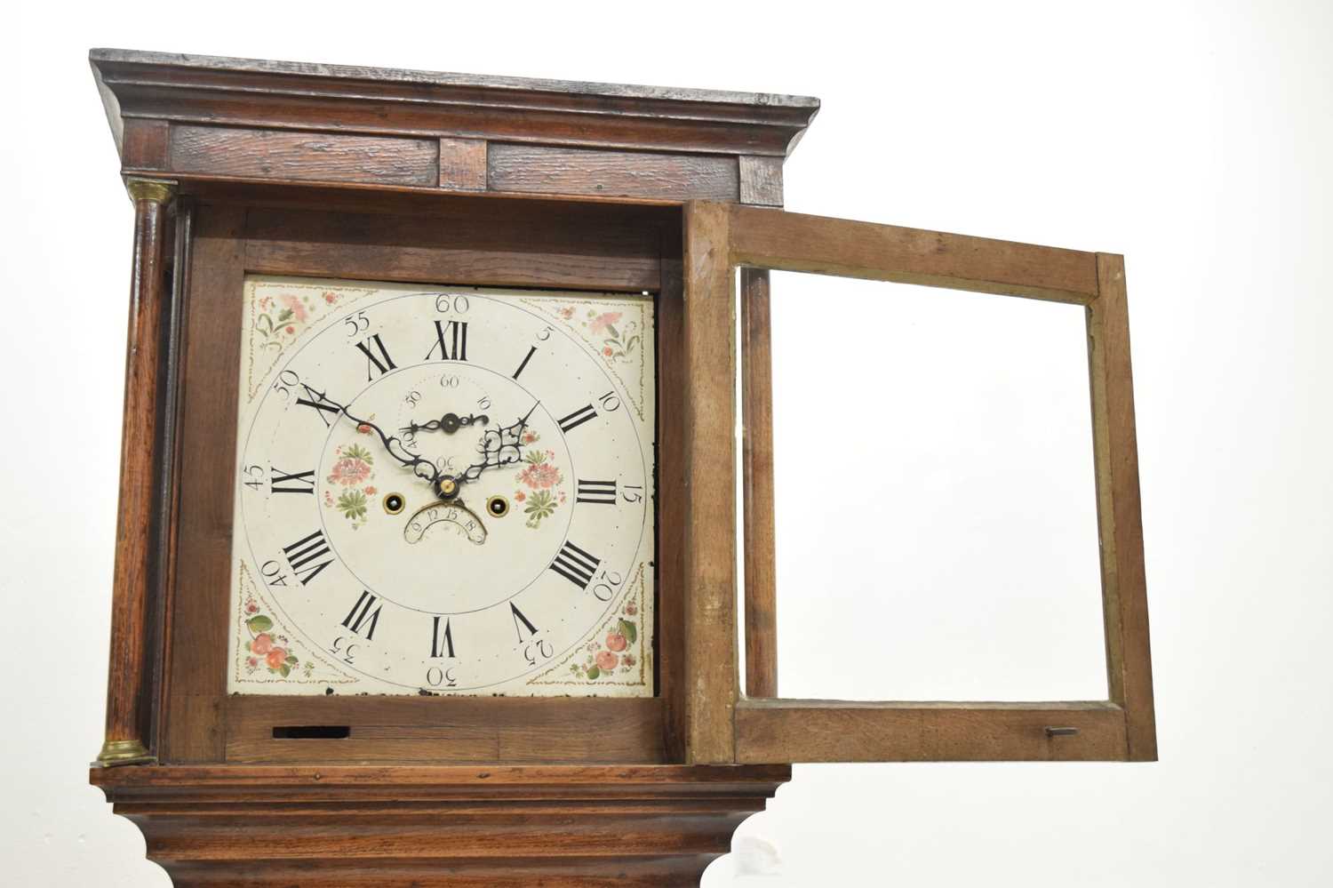 George III oak longcase clock - North Wales - Image 5 of 17