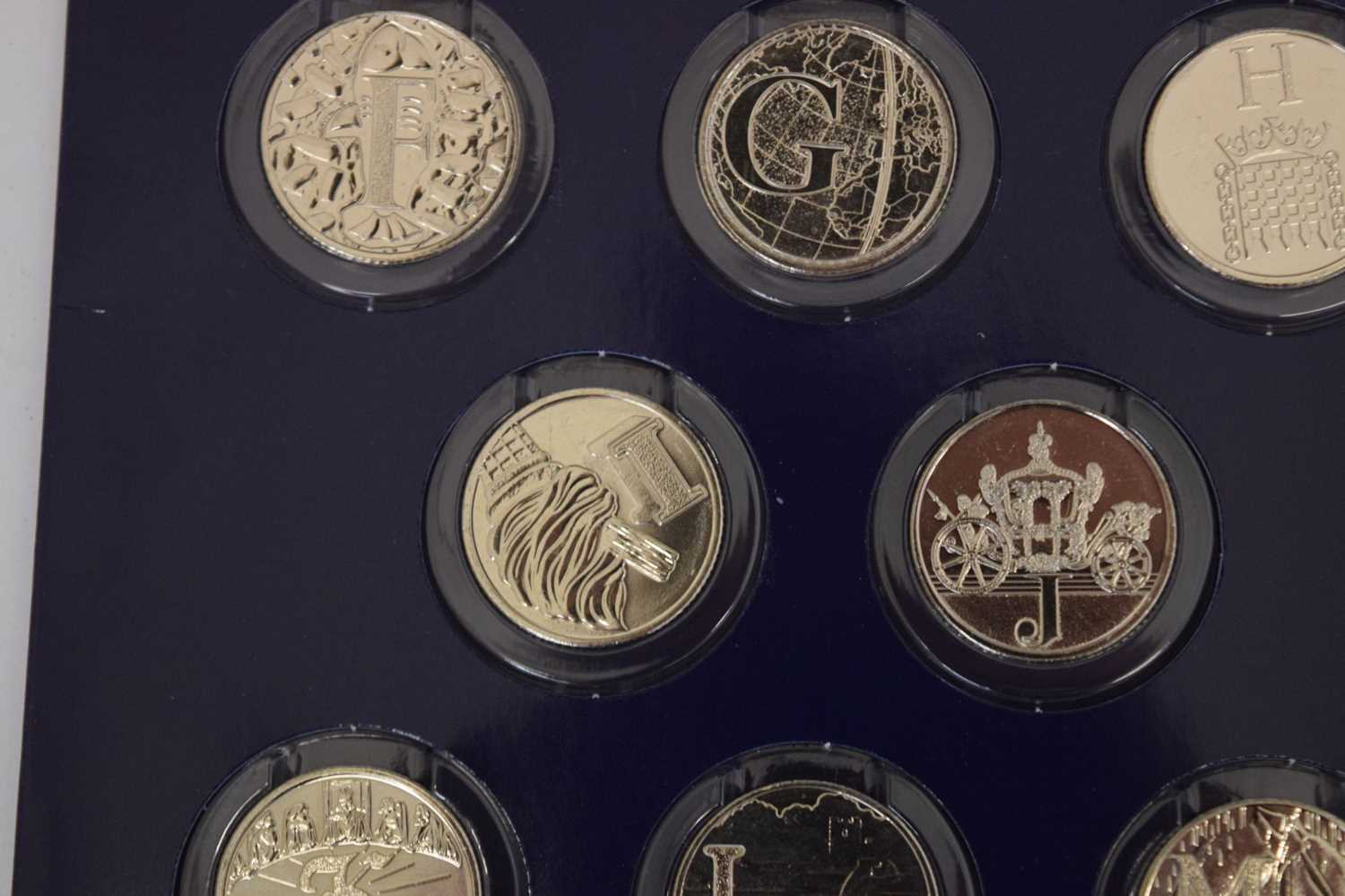 Royal Mint complete set of A-Z of Great Britain 10p coins, 2018 - Image 4 of 8