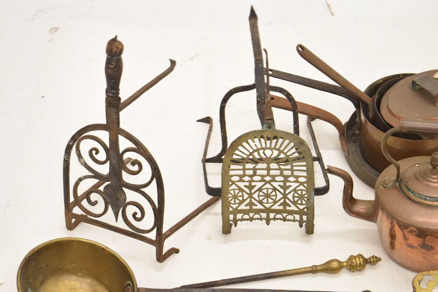 Assorted group of brass and copper - Image 7 of 8