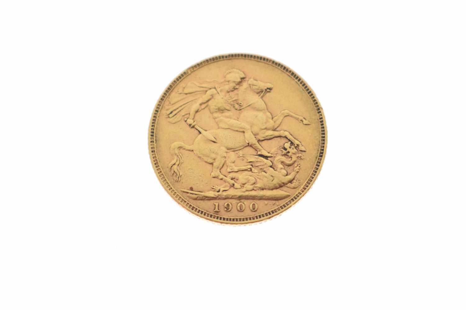 Queen Victoria gold sovereign, 1900 - Image 4 of 4