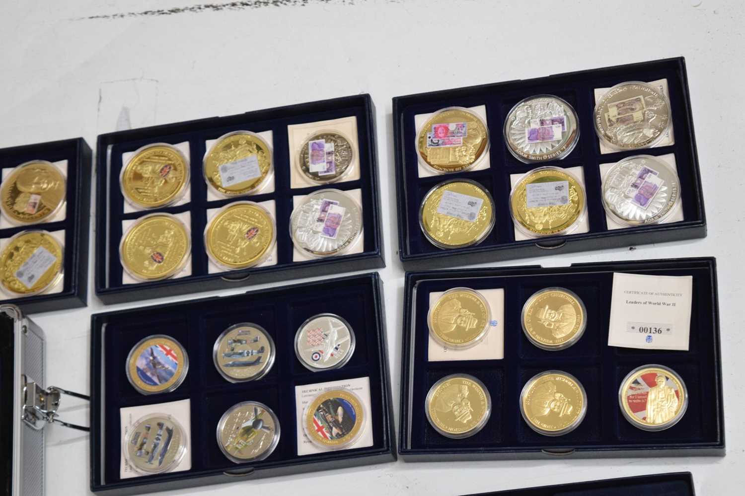 Large collection of Westminster Mint and other commemorative coins and medallions - Image 8 of 8