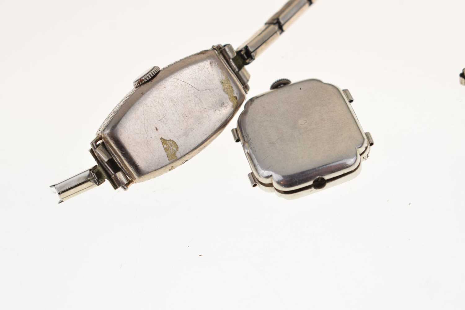 Audemars (Piguet) - Lady’s platinum cased watch head - Image 4 of 7