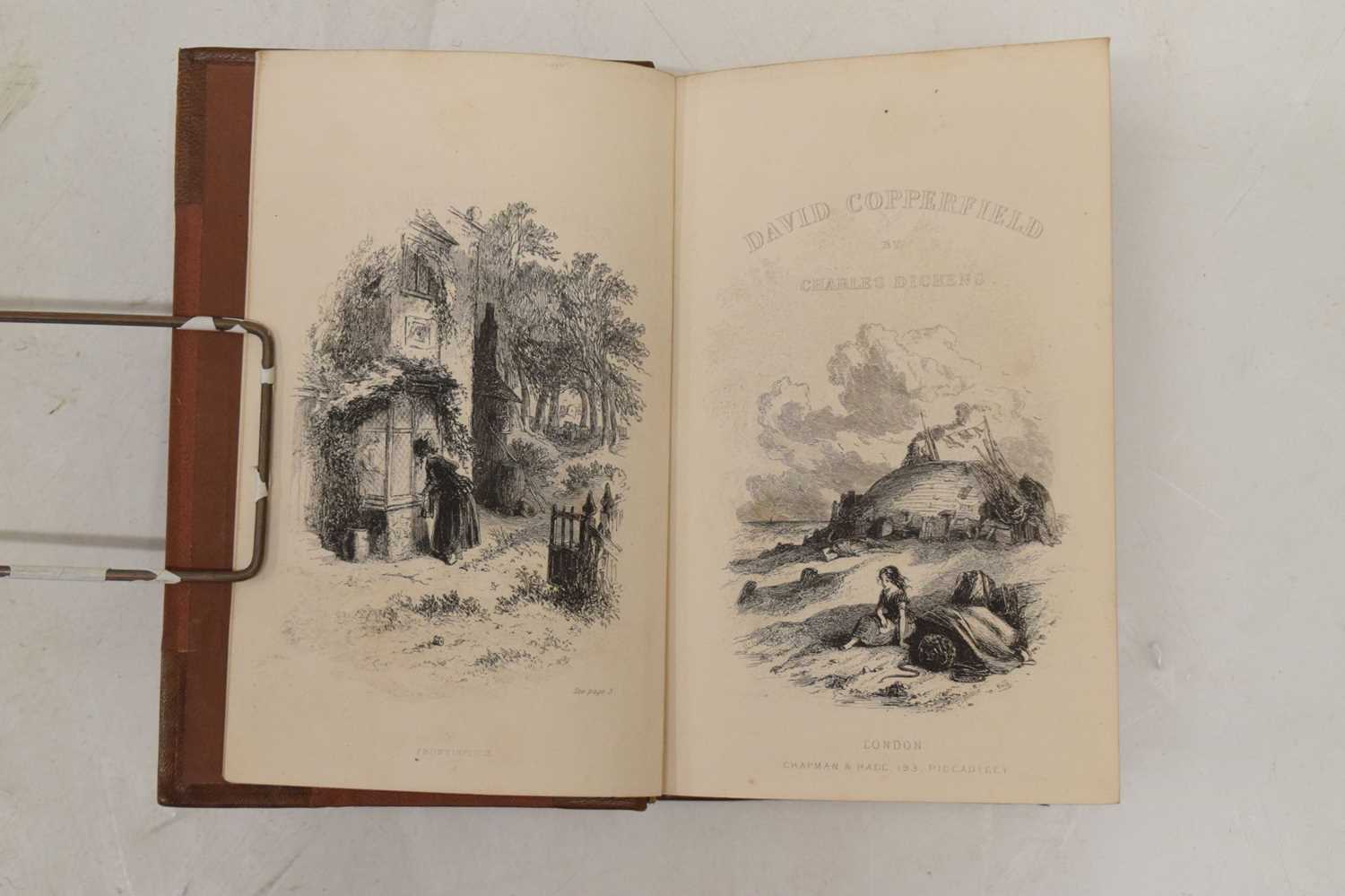 Dickens, Charles - Twelve volumes, leather-bound - Image 7 of 9