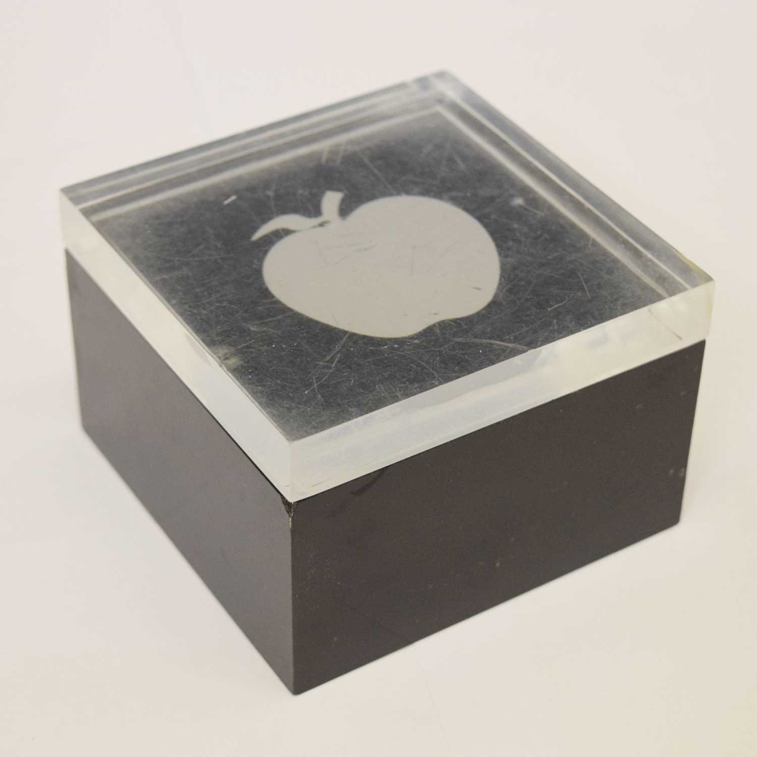 Apple Records promotional lucite box