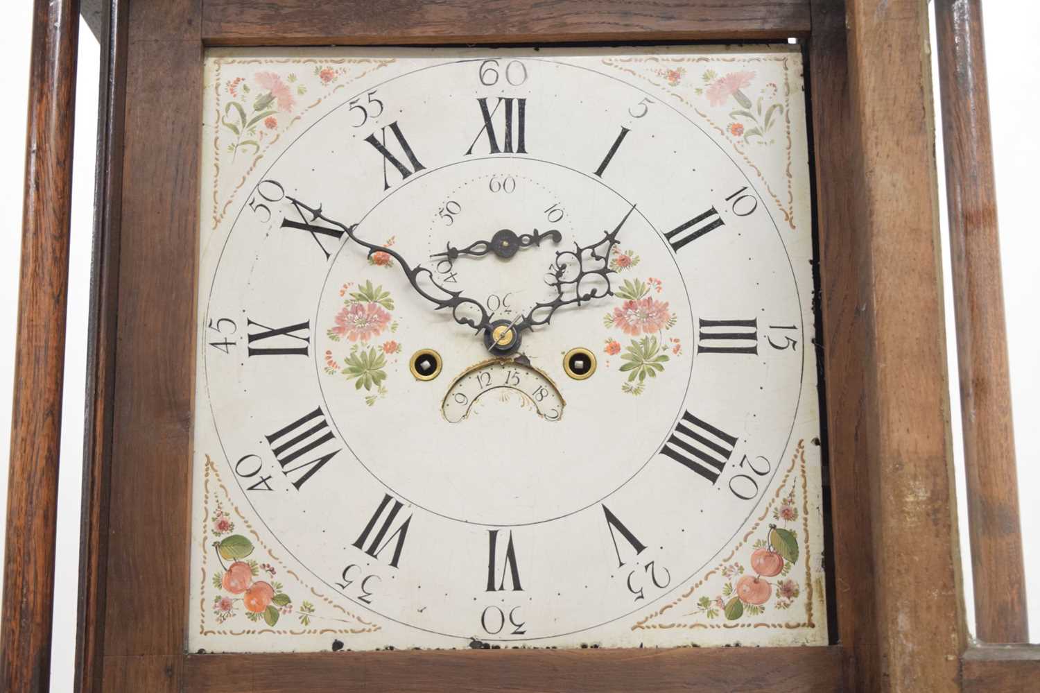 George III oak longcase clock - North Wales - Image 6 of 17