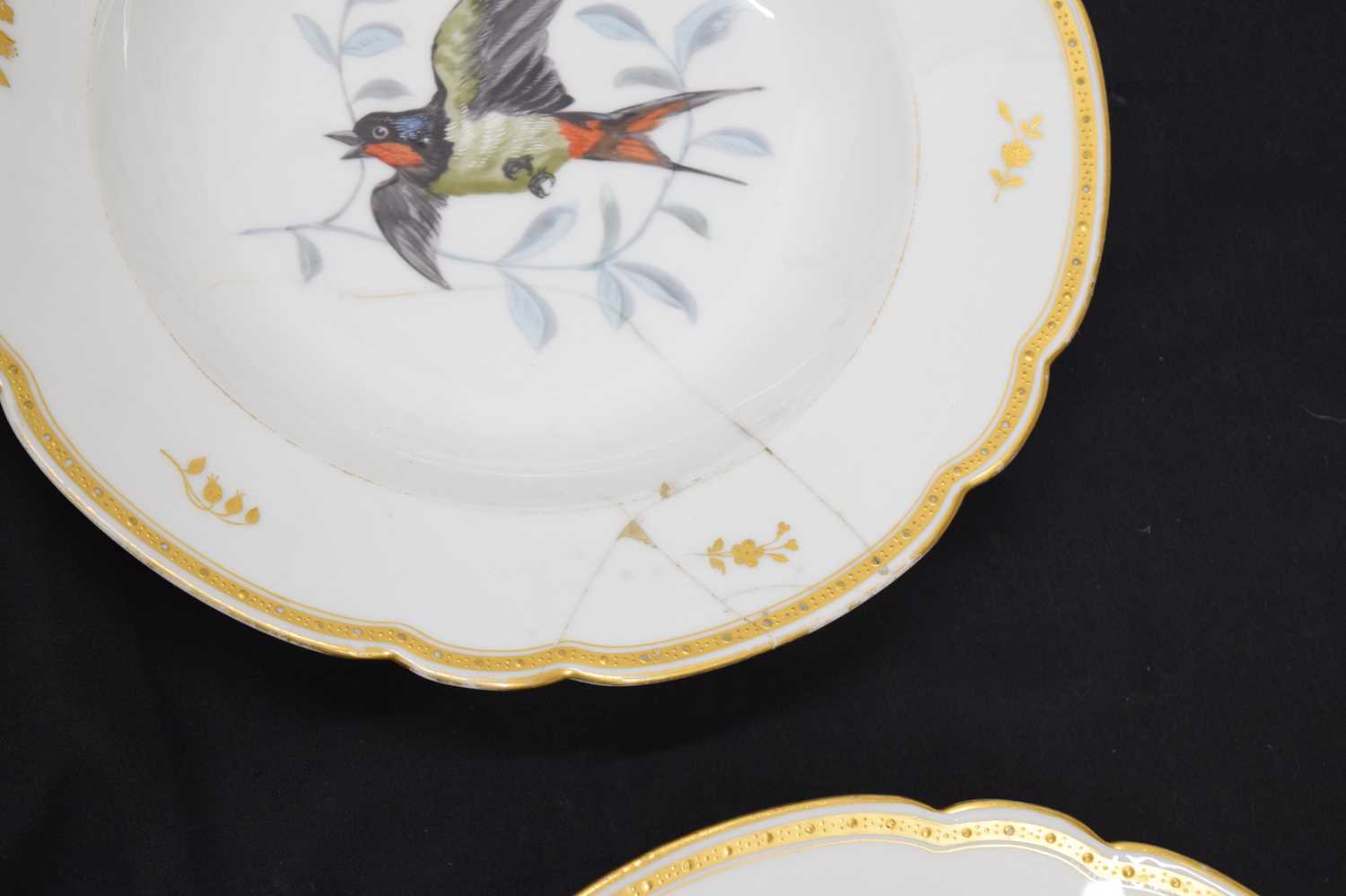 19th century Vienna porcelain dinner wares - Image 7 of 18