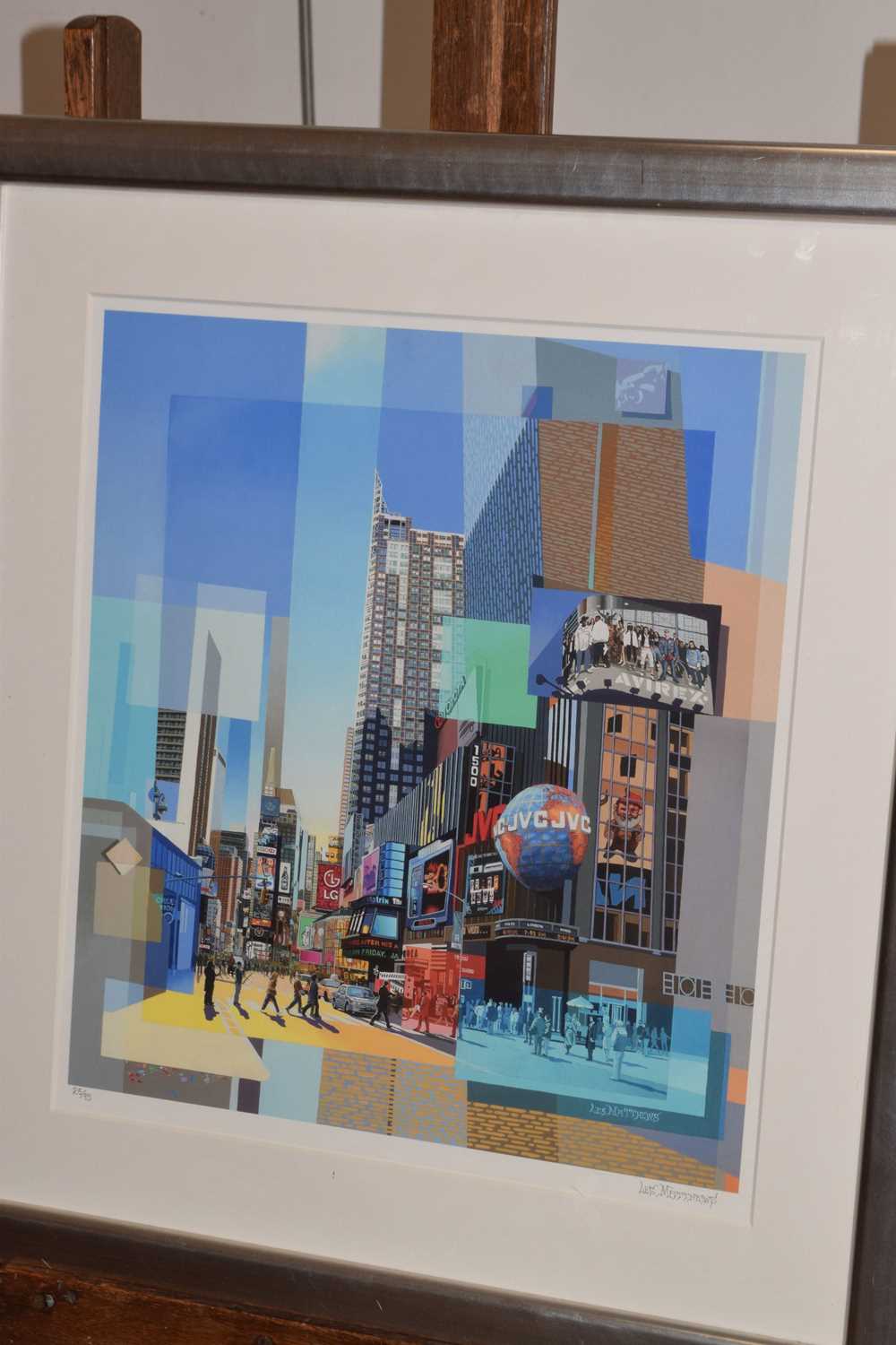 Les Matthews (b.1946) - Signed limited edition print - Times Square, New York - Image 2 of 8