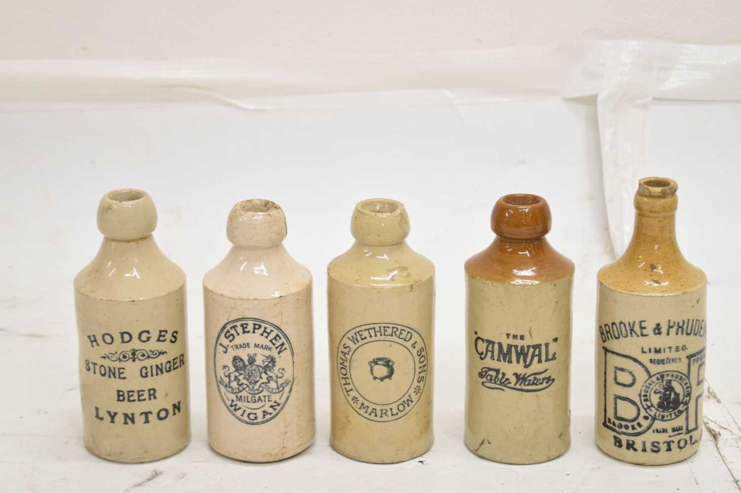 Collection of stoneware jugs, flagons, bottles, etc. - Image 8 of 15