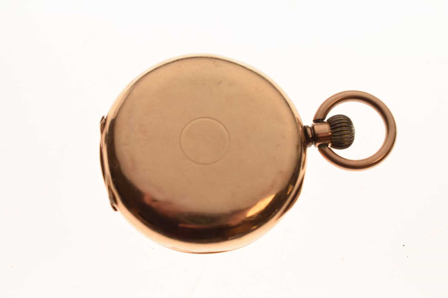 Lady's yellow metal stamped 14k fob watch, Samuel Edgcumbe - Image 6 of 10