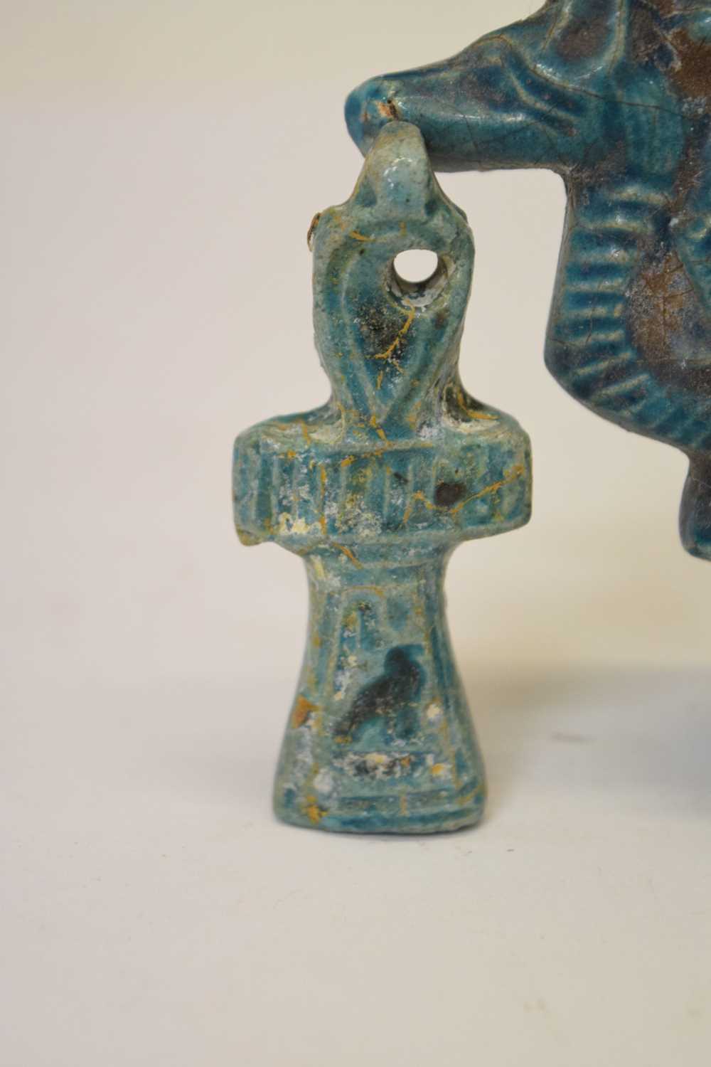 Egyptian faience wolf - Image 3 of 9