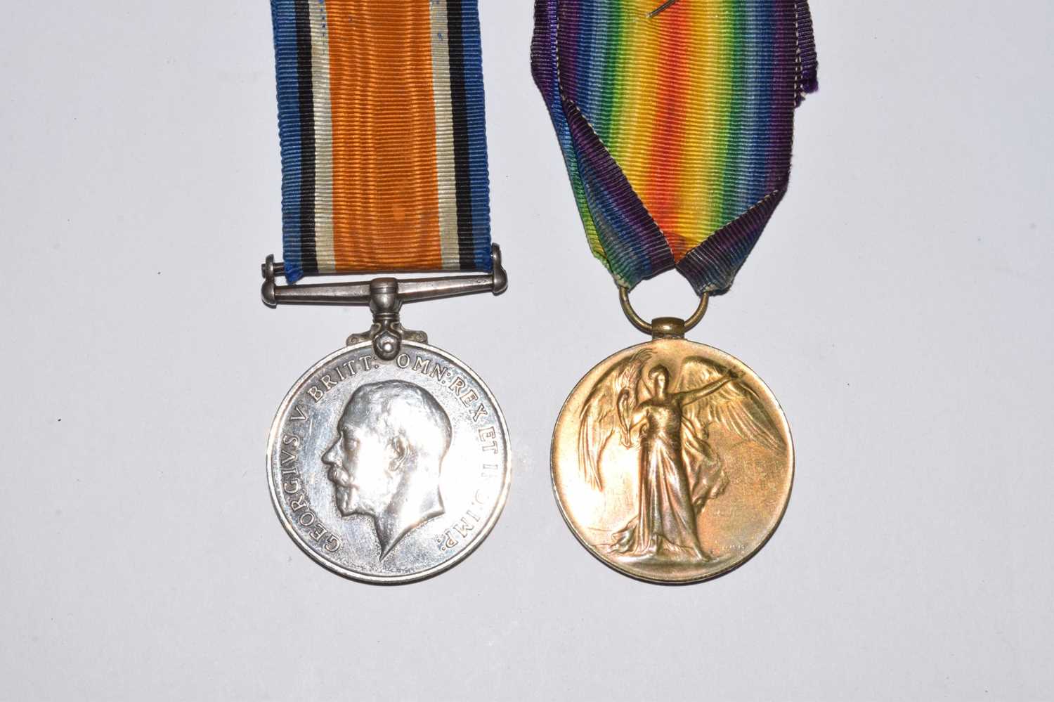 British First World War medal pair - Bild 2 aus 6