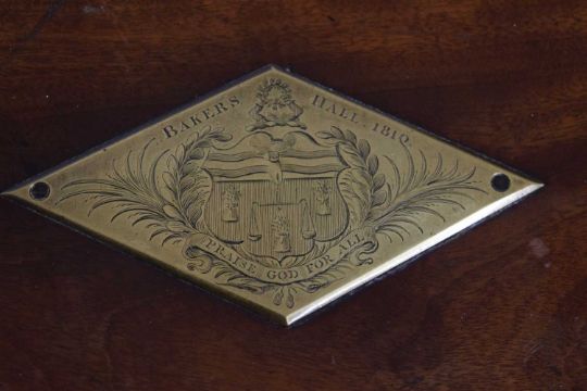 Worshipful Company of Bakers - George III brass-bound mahogany box - Image 2 of 16