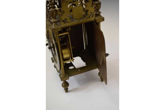 Chew Valley Interest - Part late 17th century brass lantern clock, 'Cleaned By me Joseph Veale' - Image 24 of 25