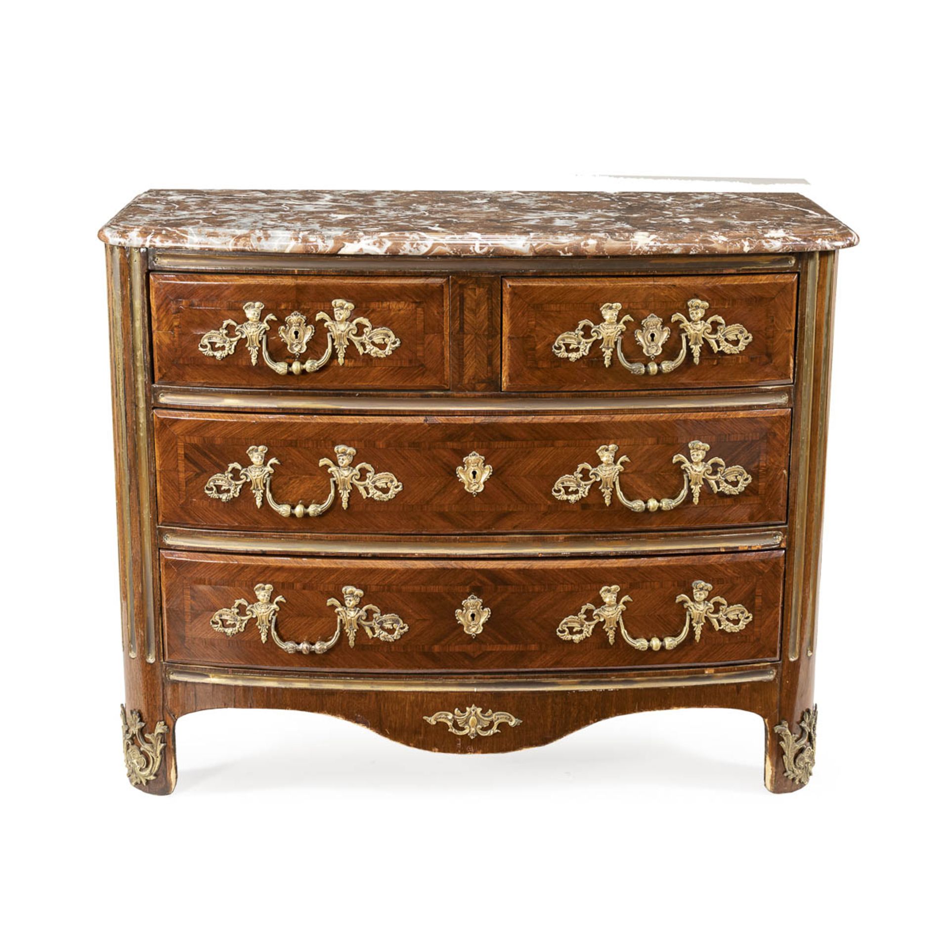 Louis XV chest of drawers