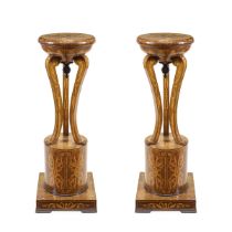 Pair of Carlo X vase bases