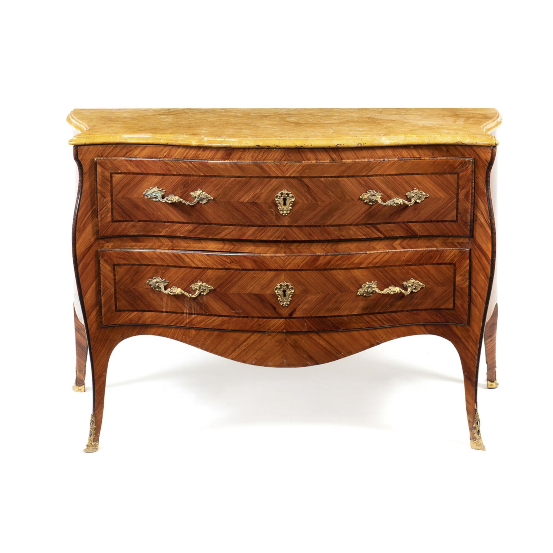 Pair of Louis XV chest of drawers - Image 3 of 3