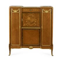 Transition style sideboard