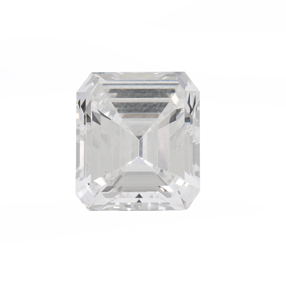 Ring with an emerald cut diamond 2.99 ct - Image 2 of 2