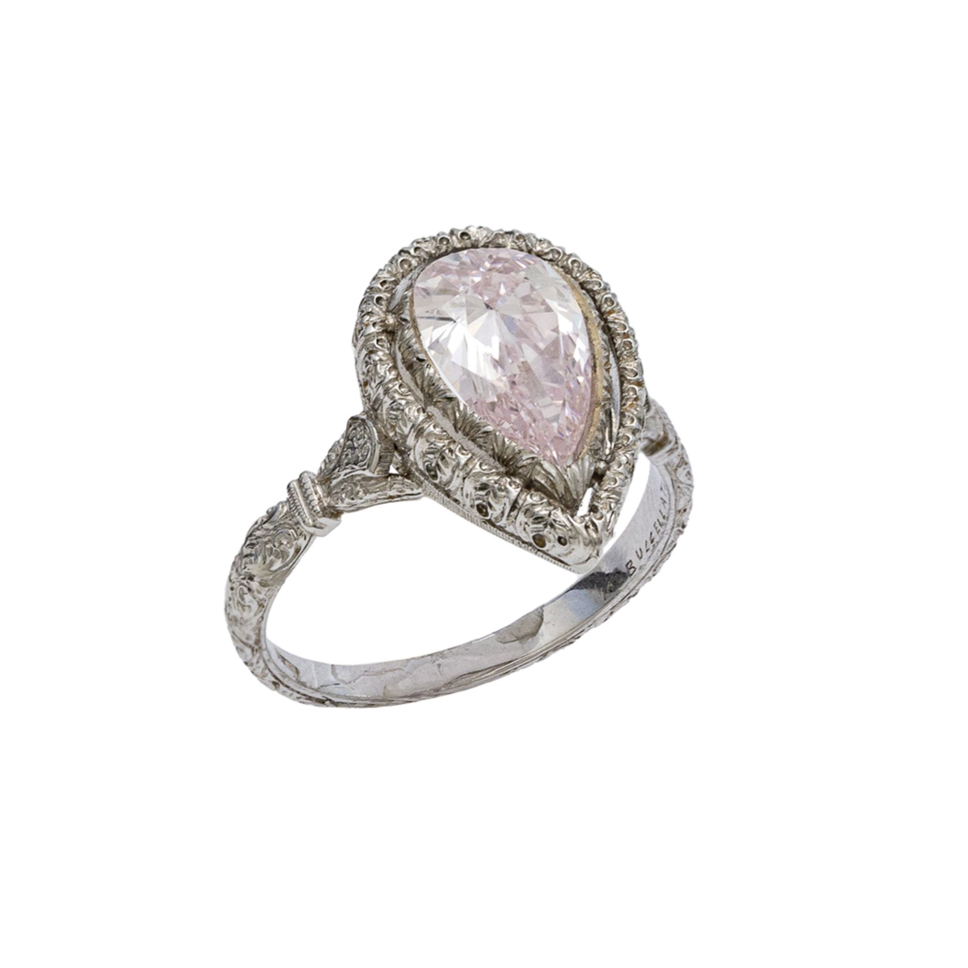 Mario Buccellati ring with natural pink diamond - Bild 2 aus 4