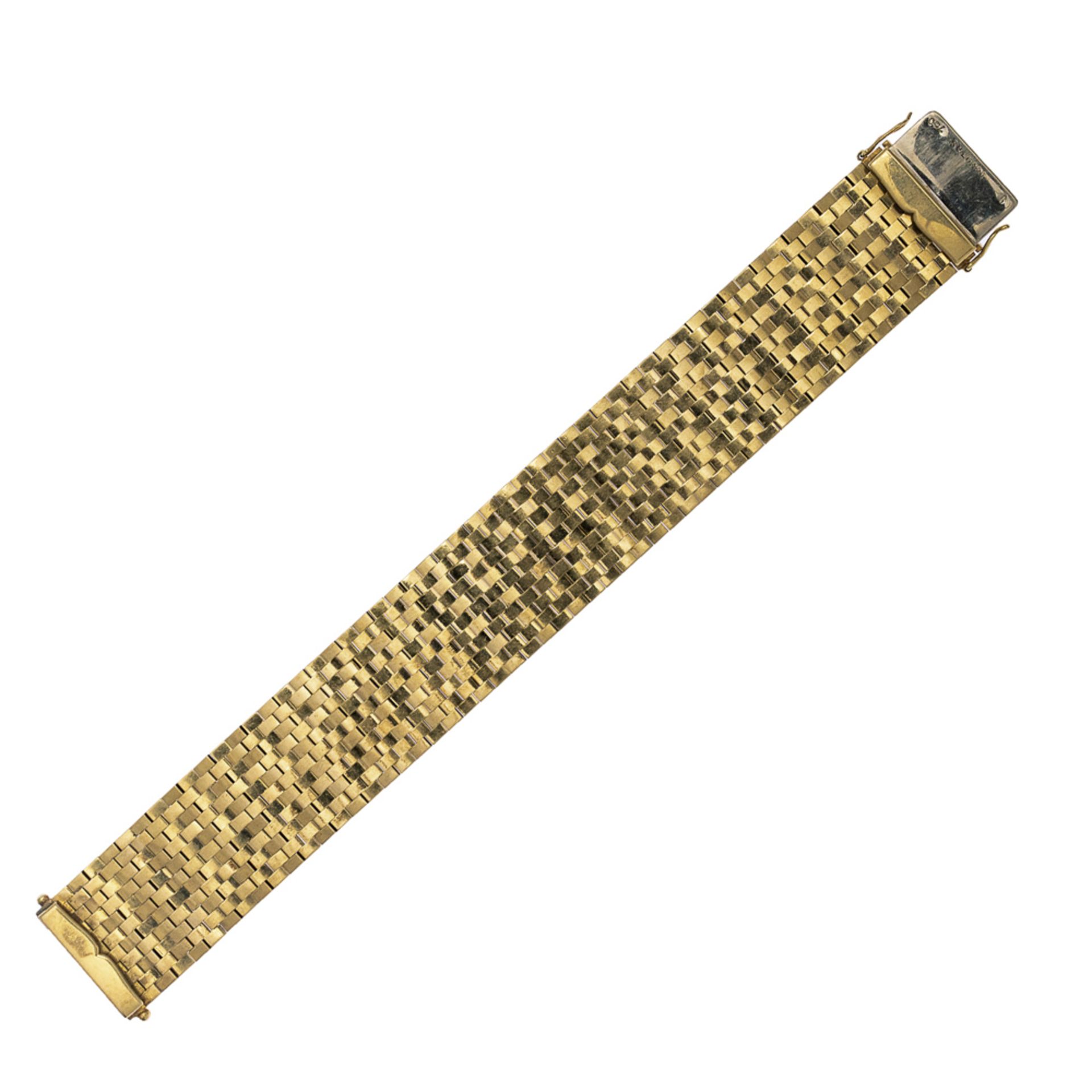 Bulgari 18kt satin yellow and white gold bracelet - Image 2 of 3