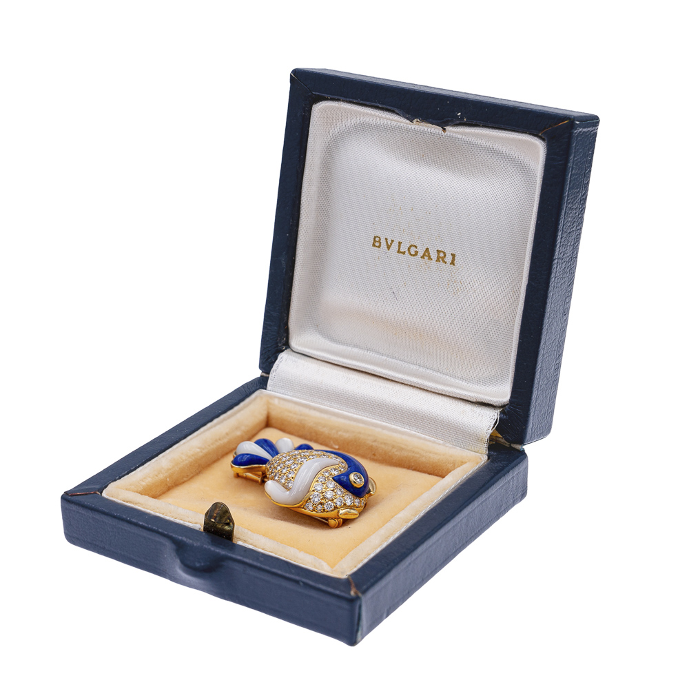 Bulgari Naturalia collection brooch - Image 2 of 3