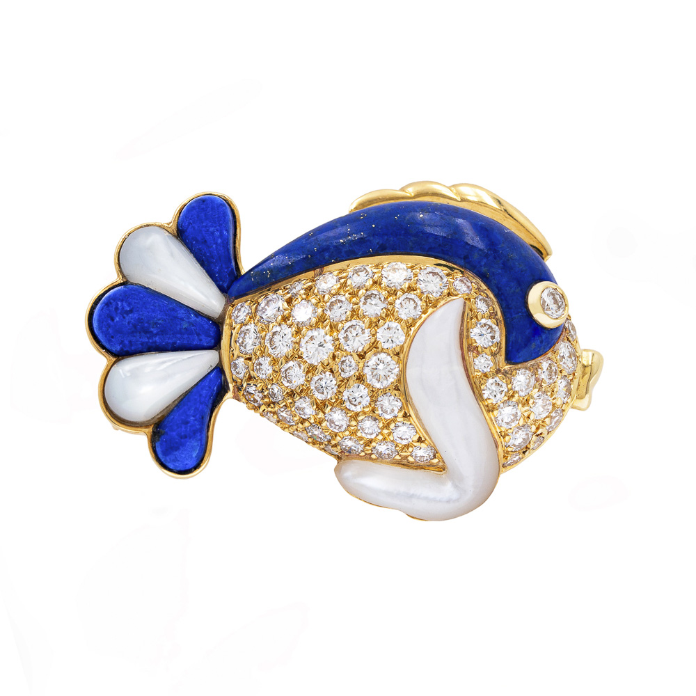 Bulgari Naturalia collection brooch