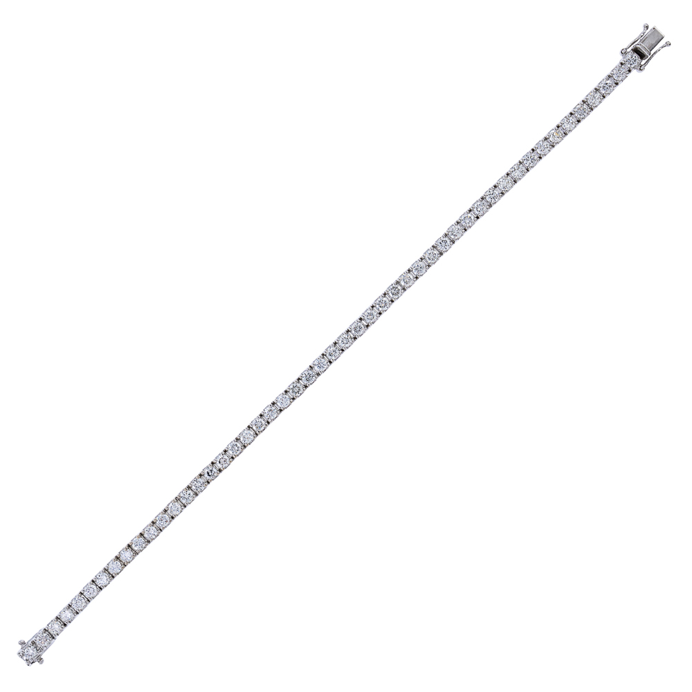 18kt white gold and diamonds Tennis bracelet