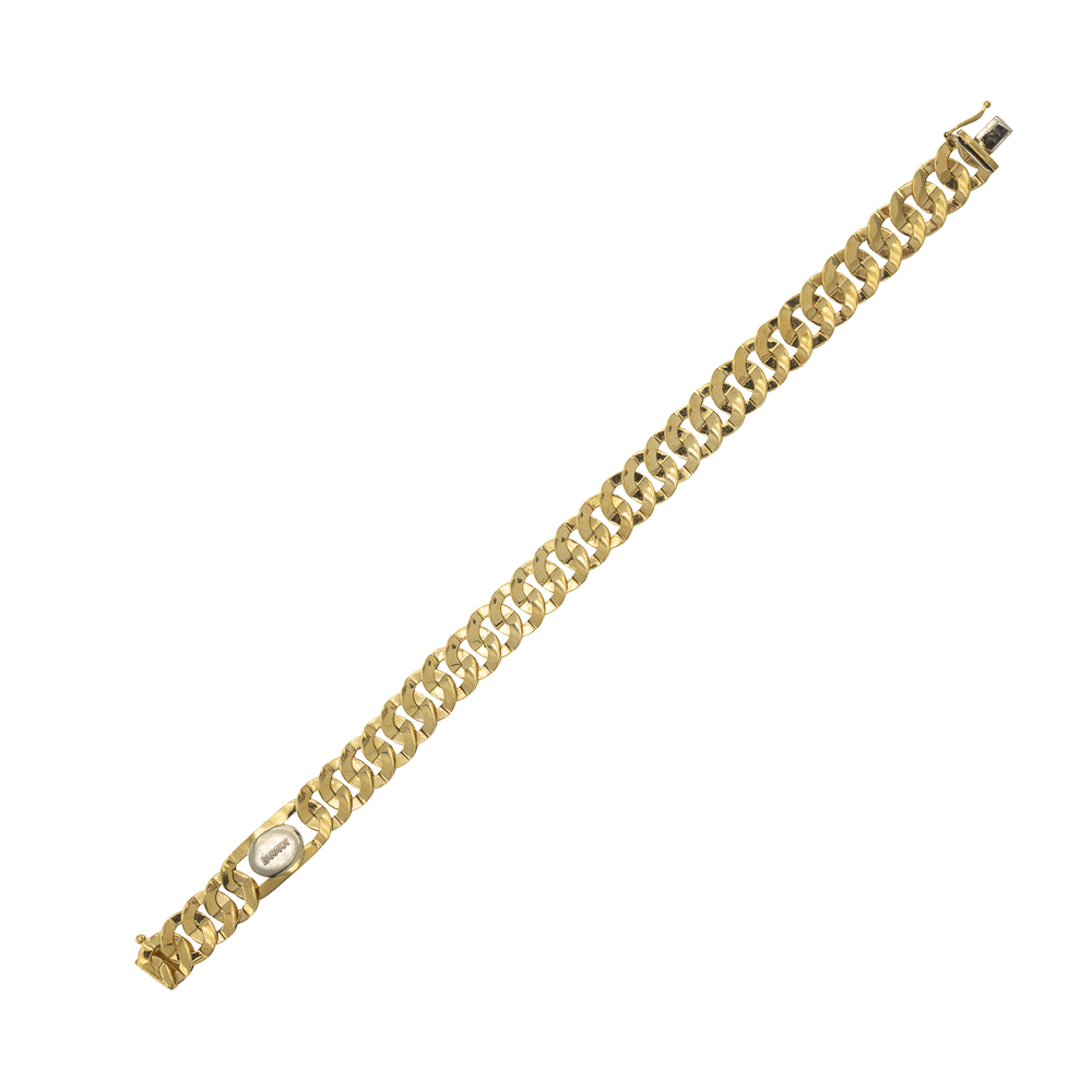 18kt yellow gold necklace and bracelet - Image 2 of 2