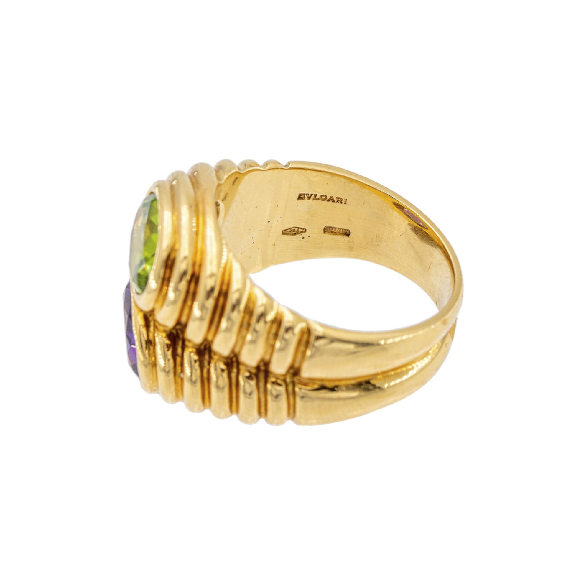 Bulgari Double Baccellato collection ring - Image 3 of 3