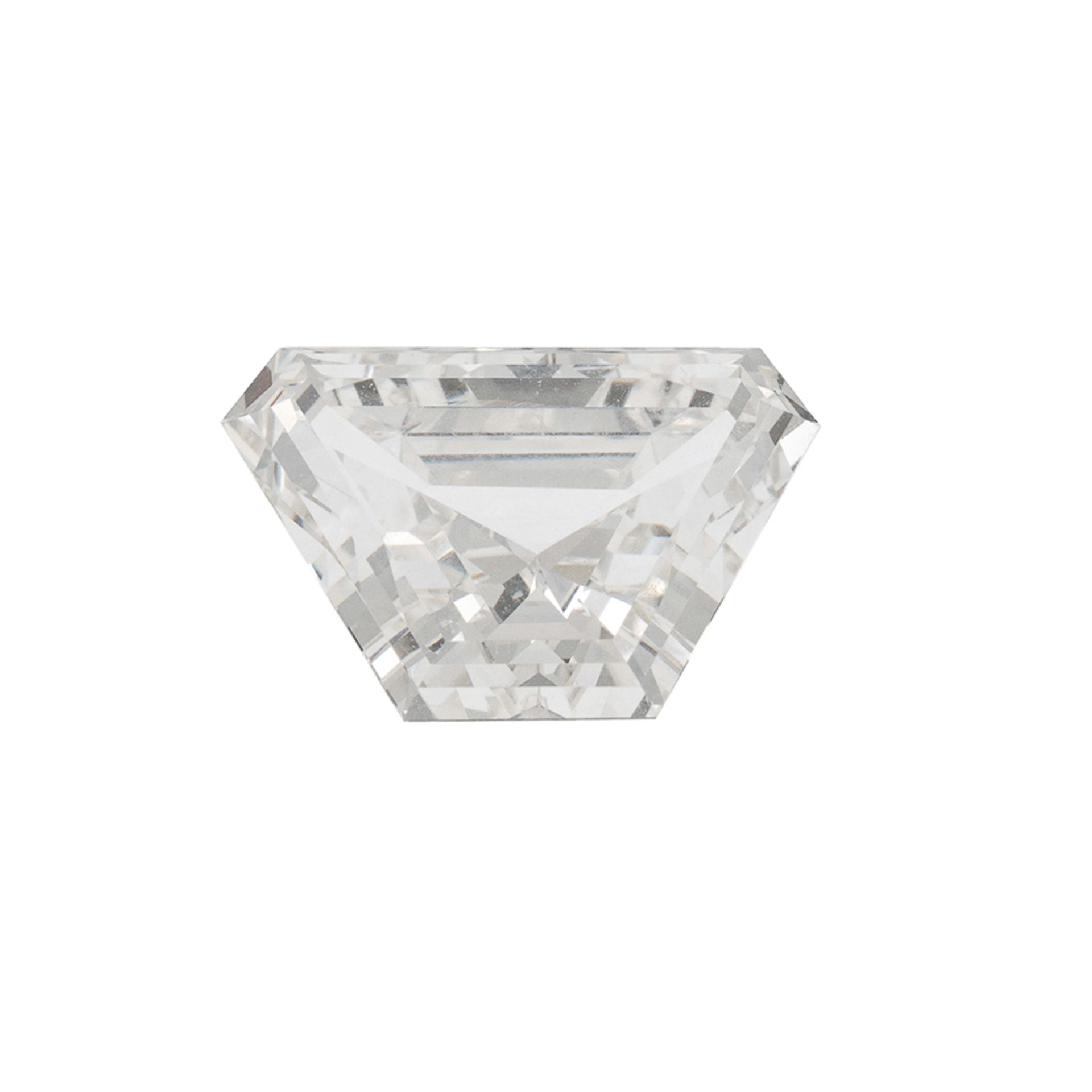 Ring with a triangular diamond with cut off corners 4.38 ctcorners 4.38 ct - Bild 3 aus 3