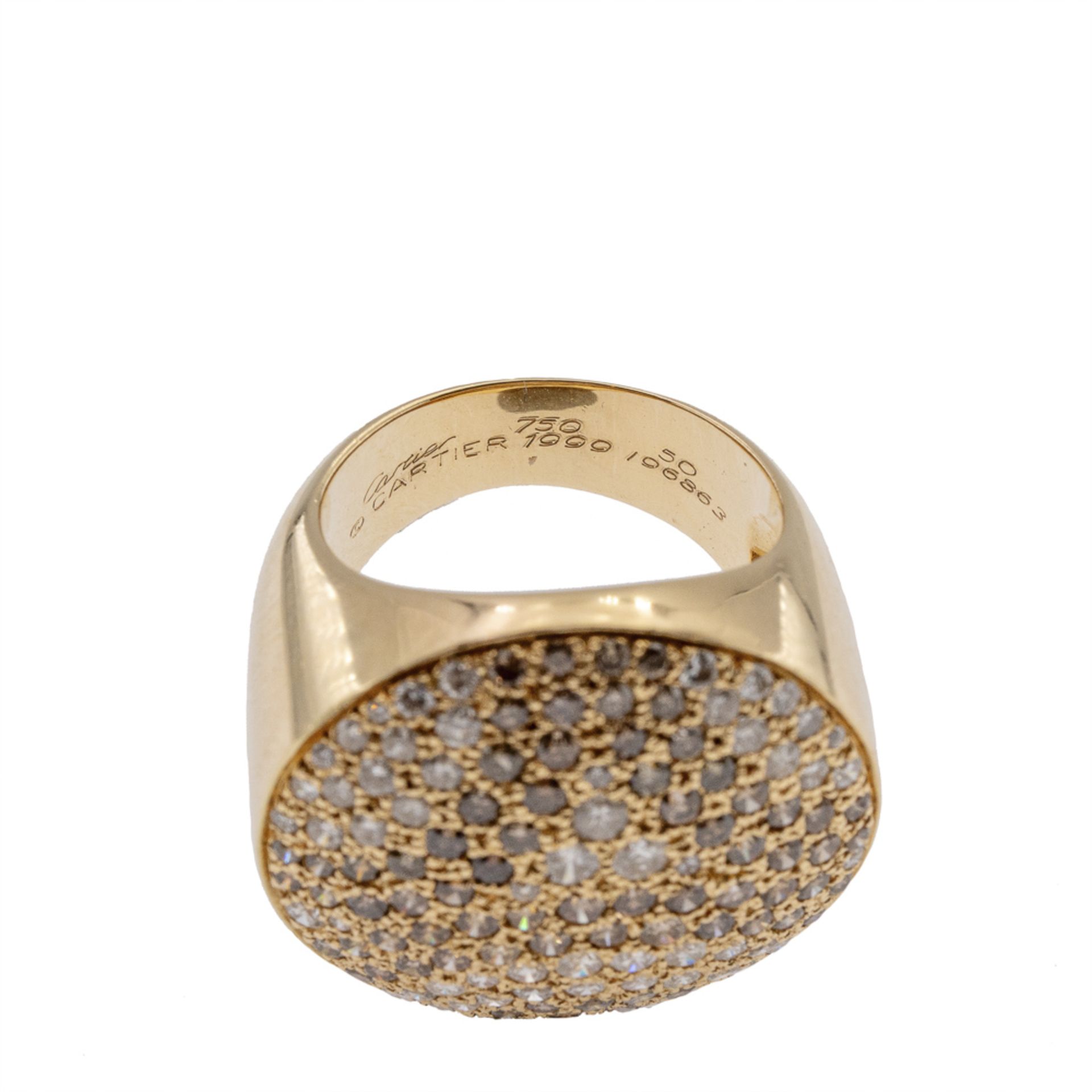 Cartier Jeton Savage collection ring - Image 4 of 4