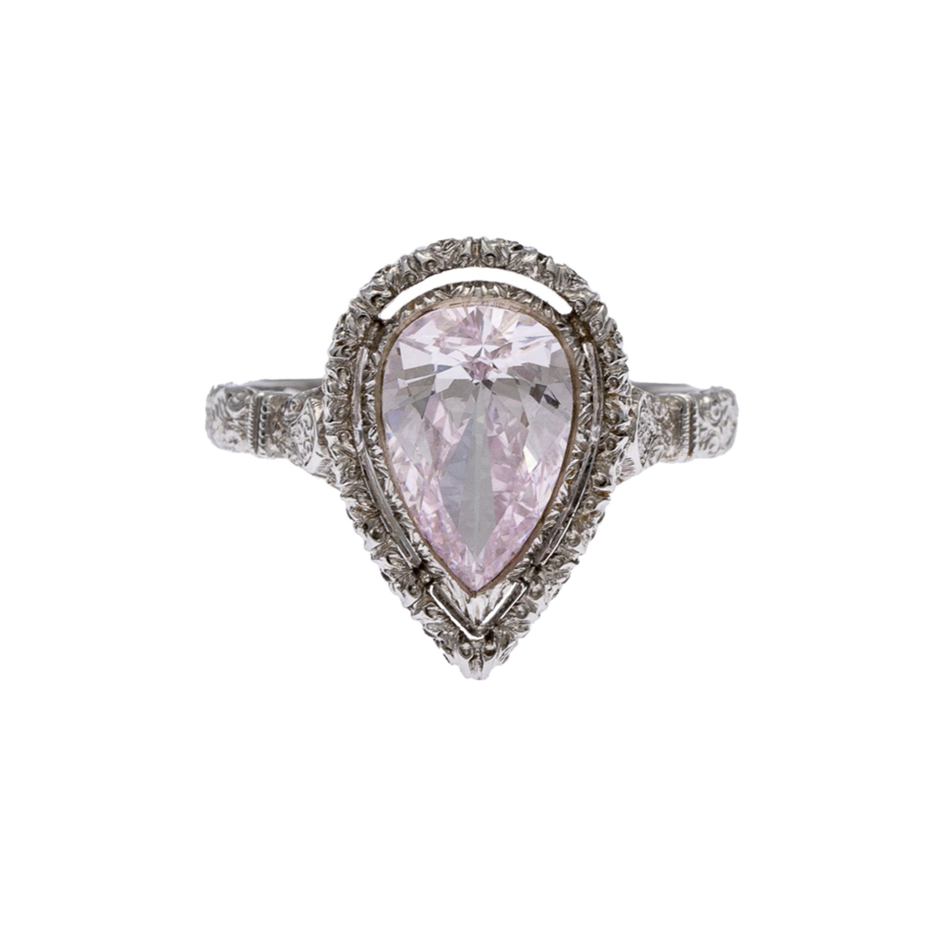 Mario Buccellati ring with natural pink diamond - Bild 3 aus 4