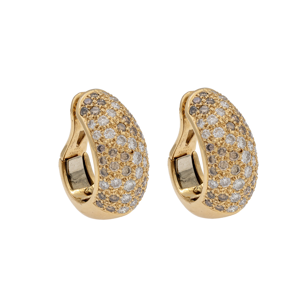 Cartier Sauvage collection lobe earrings