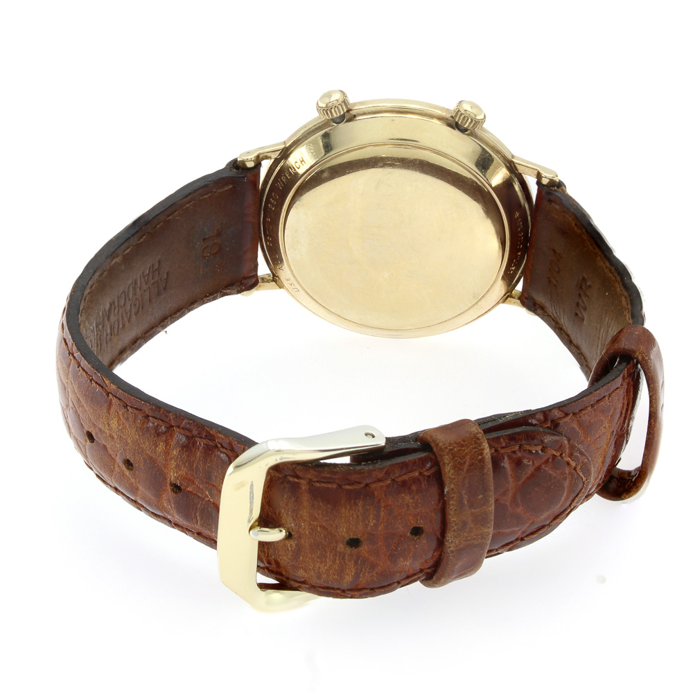 Jager Le Coultre Memodate Alarm clock vintage wristwatch - Bild 2 aus 2