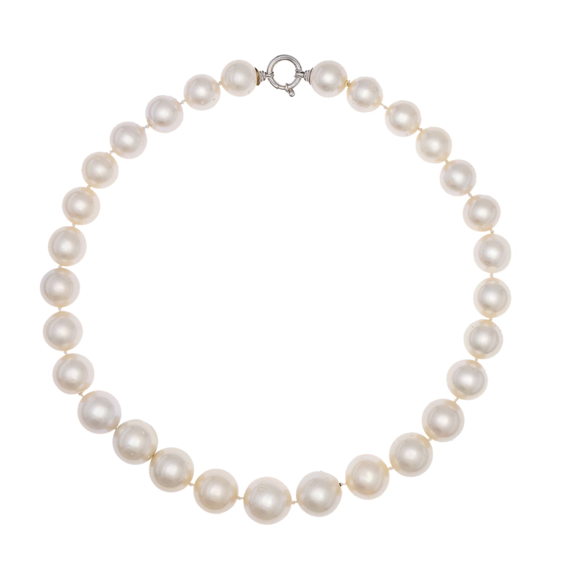 Single strand South Sea pearl necklace