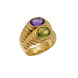 Bulgari Double Baccellato collection ring