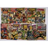 Strange Tales (1966) 140-151 (All cents bar # 144-146). With Tales of Suspense 78 [gd]. Strange