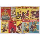 Kit Carson King of the West comics (1949-53) 1-44. Complete run including No 38 Billy The Kid, Nos